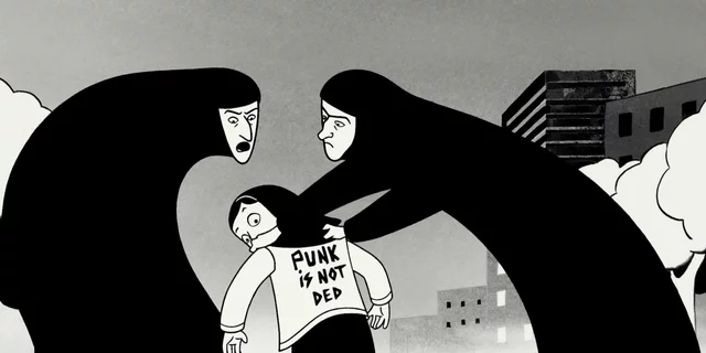 persepolis, narrative