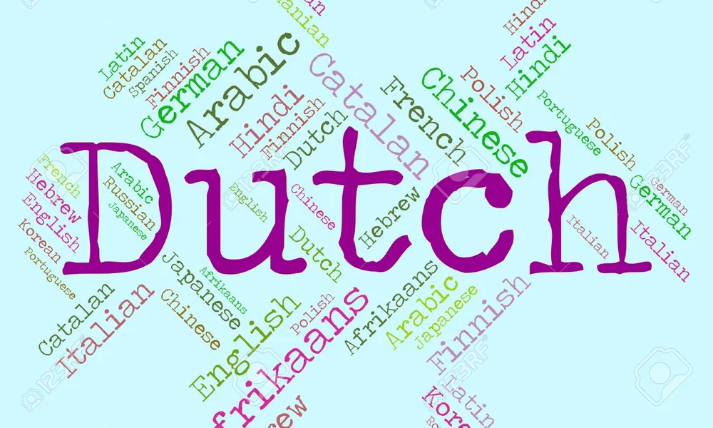 Dutch Language Representing Translator Dialect And Netherlands