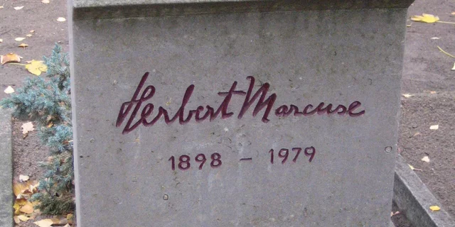 Marcuse's grave, cultural marxism, hoax, conspiracy theory new right