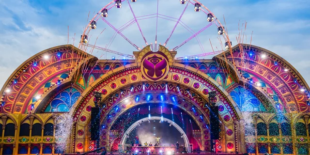 Tomorrowland's main stage in 2017