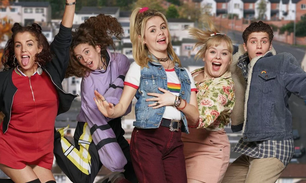 The main characters of Derry Girls