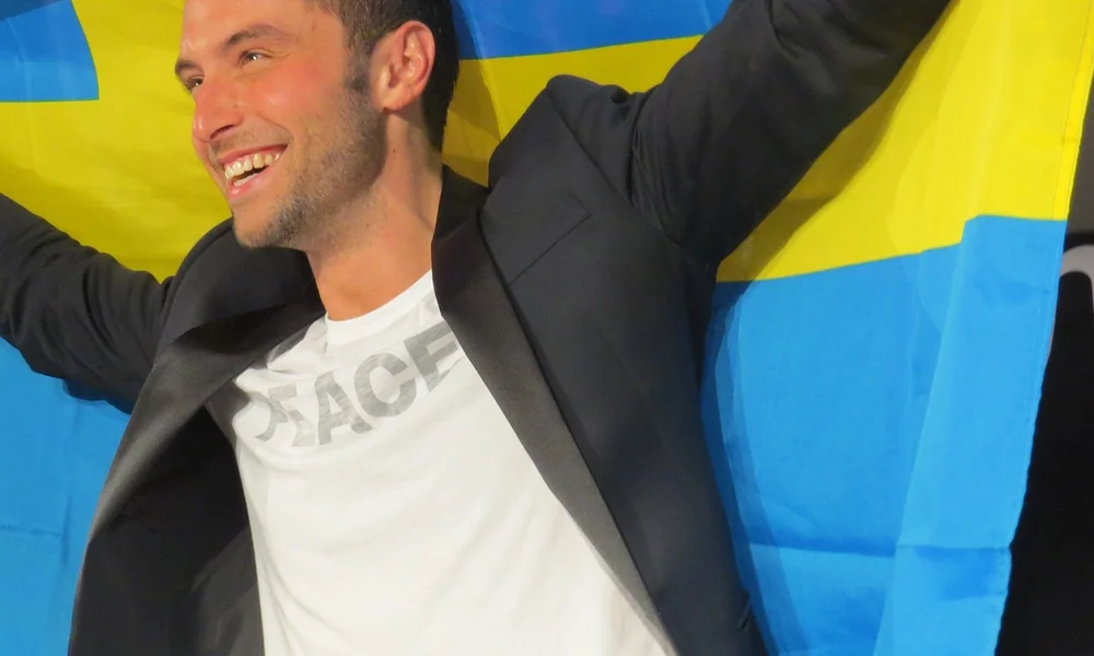 Måns Zelmerlöw happy after winning ESC in 2015