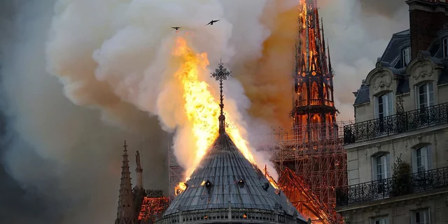 The Notre-Dame fire