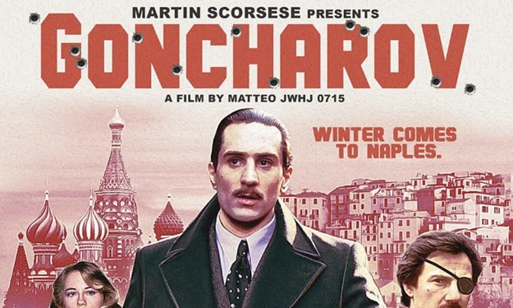 The poster for Goncharov, the fake Scorsese film