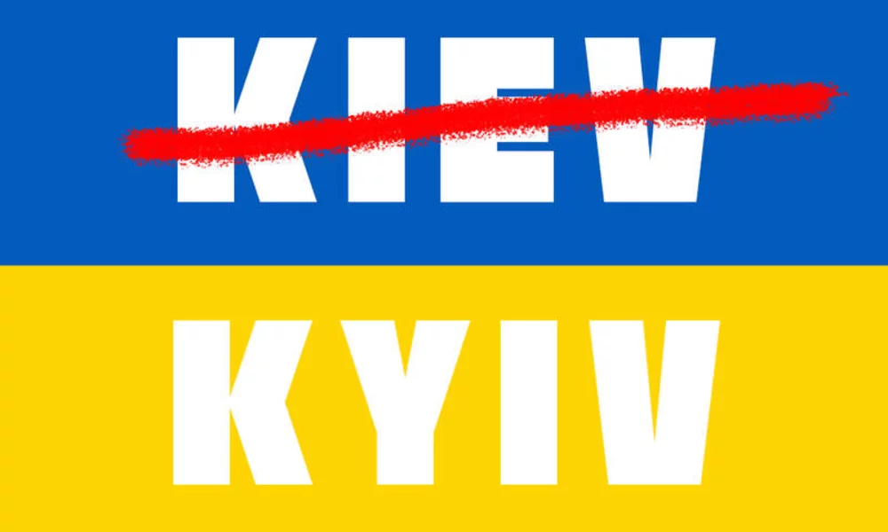 kiev, Kyiv, language policy