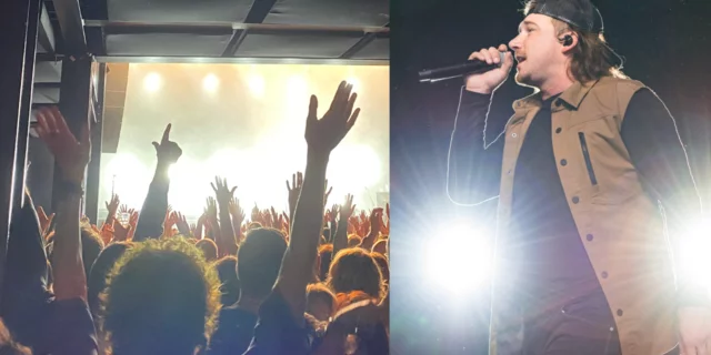 Live concert and Morgan Wallen singing